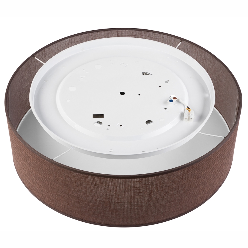 Brilagi - Plafón LED SIRIJA LED/24W/230V diá. 45 cm marrón