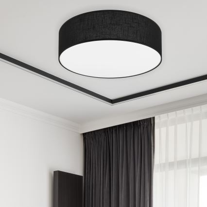 Brilagi - Plafón LED SIRIJA LED/36W/230V diá. 45 cm negro