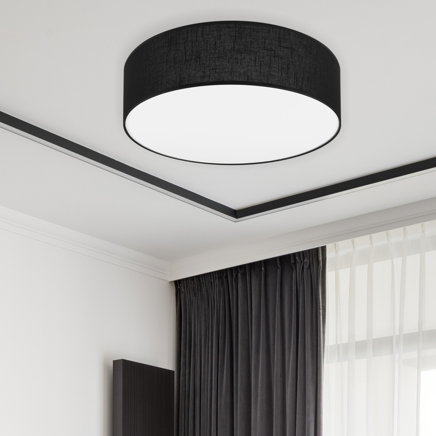 Brilagi - Plafón LED SIRIJA LED/36W/230V diá. 45 cm negro