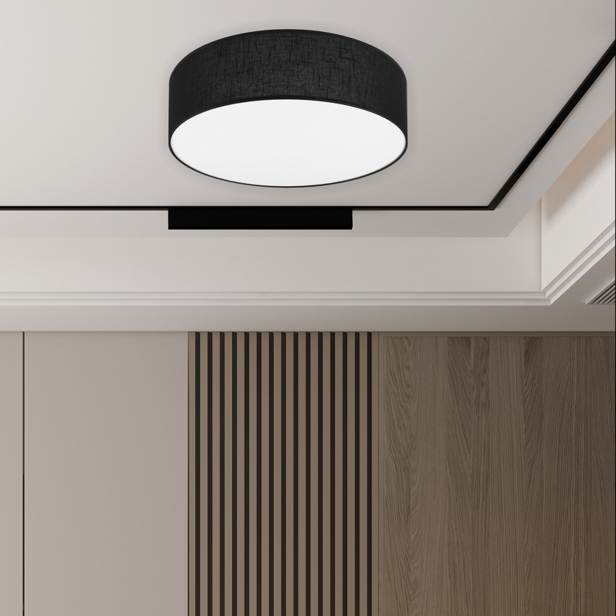 Brilagi - Plafón LED SIRIJA LED/36W/230V diá. 45 cm negro
