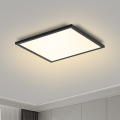 Brilagi - Plafón LED SLIMFRAME LED/25W/230V 30x30 cm negro