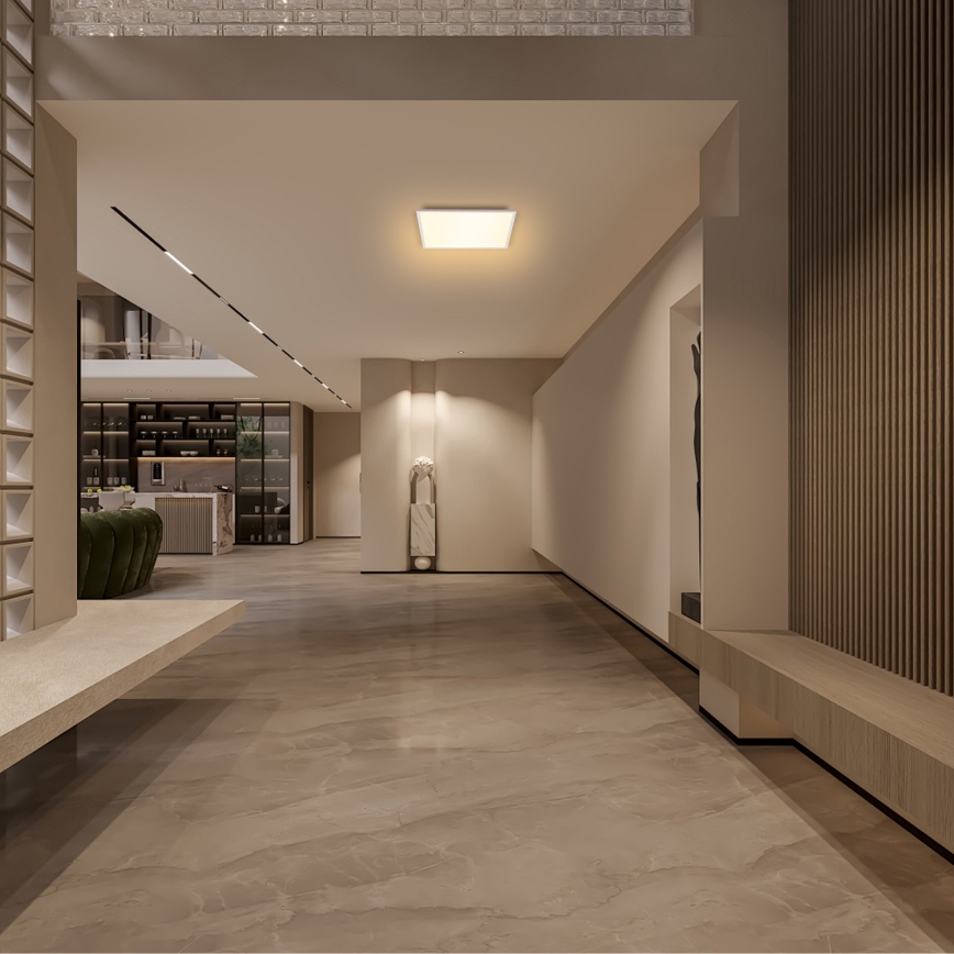 Brilagi - Plafón LED SLIMFRAME LED/36W/230V 45x45 cm blanco