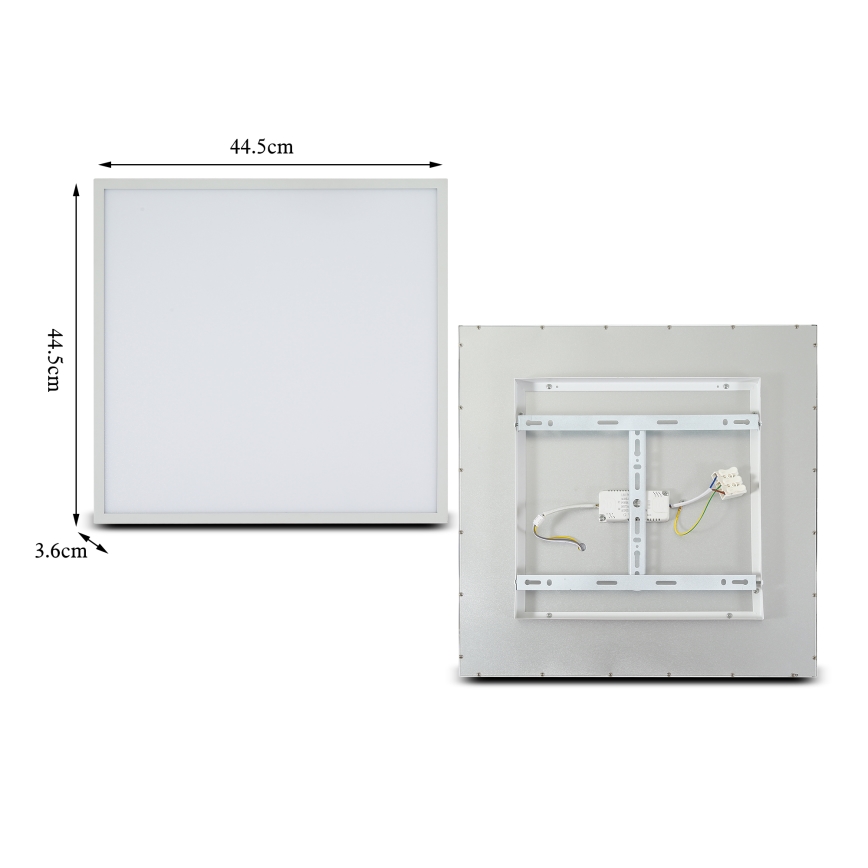 Brilagi - Plafón LED SLIMFRAME LED/36W/230V 45x45 cm blanco