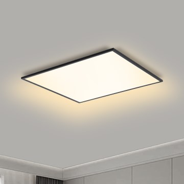 Brilagi - Plafón LED SLIMFRAME LED/36W/230V 45x45 cm negro