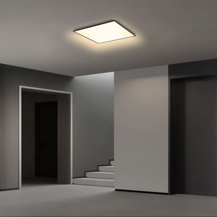 Brilagi - Plafón LED SLIMFRAME LED/36W/230V 45x45 cm negro