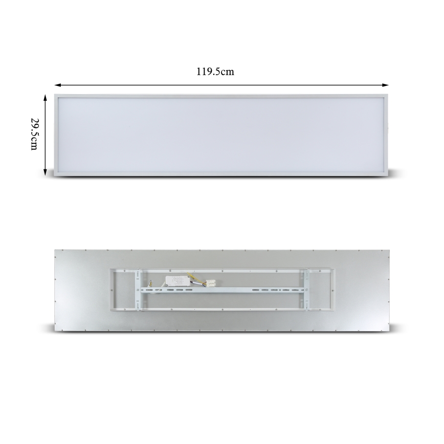 Brilagi - Plafón LED SLIMFRAME LED/58W/230V 120x30 cm blanco