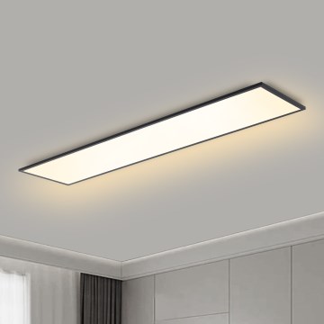 Brilagi - Plafón LED SLIMFRAME LED/58W/230V 120x30 cm negro