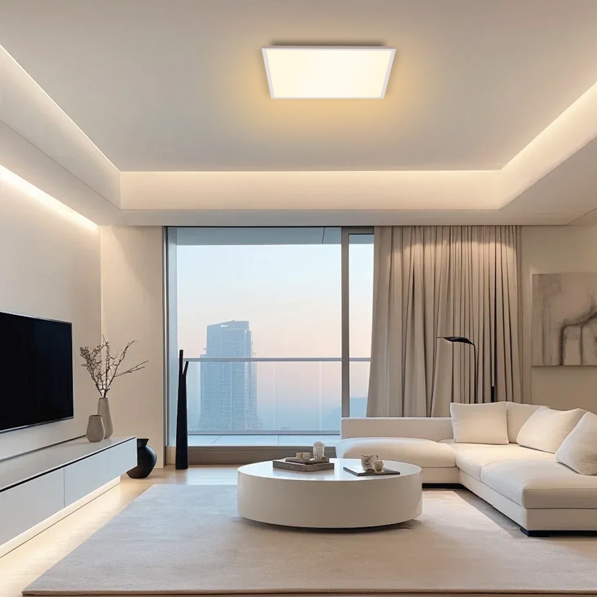Brilagi - Plafón LED SLIMFRAME LED/58W/230V 60x60 cm blanco