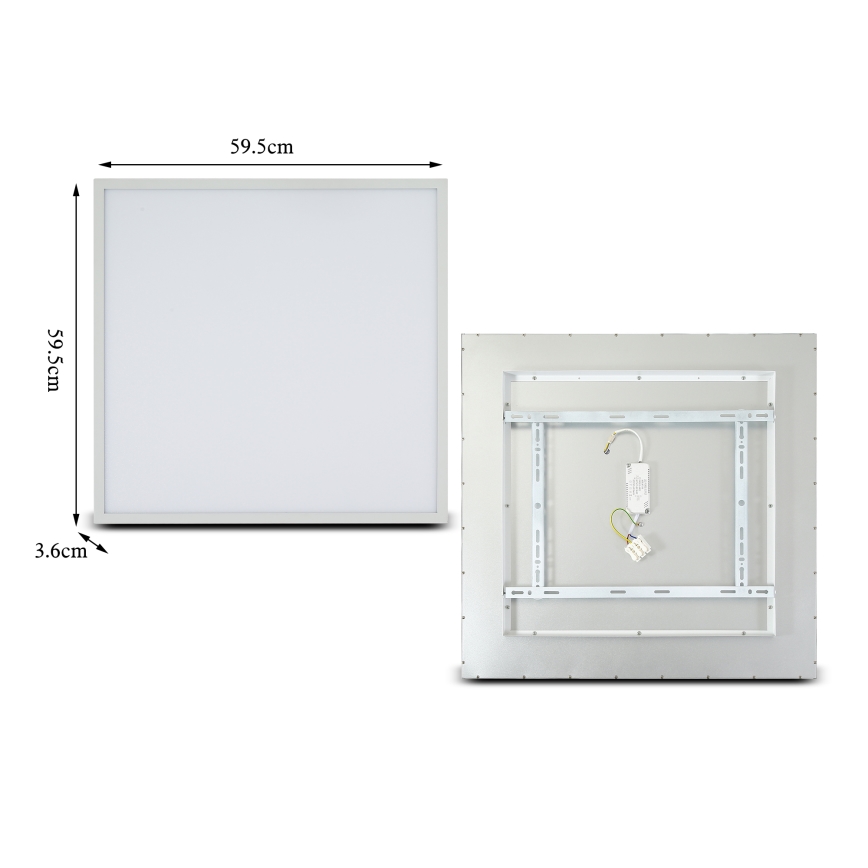 Brilagi - Plafón LED SLIMFRAME LED/58W/230V 60x60 cm blanco