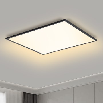 Brilagi - Plafón LED SLIMFRAME LED/58W/230V 60x60 cm negro