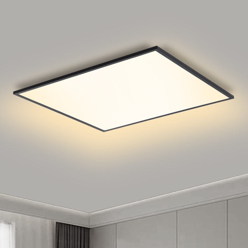 Brilagi - Plafón LED SLIMFRAME LED/58W/230V 60x60 cm negro