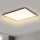 Brilagi - Plafón LED SLIMFRAME LED/58W/230V 60x60 cm negro