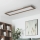 Brilagi - Plafón LED SLIMFRAME WOOD LED/58W/230V 124x34 cm marón oscuro