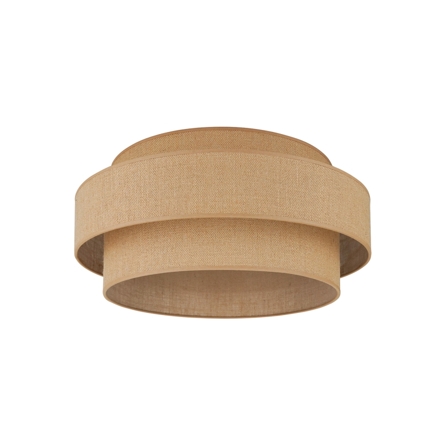 Brilagi - Plafón LED SPACE YUTE LED/12W/230V diá. 50 cm 3000K/4000K/6400K beige
