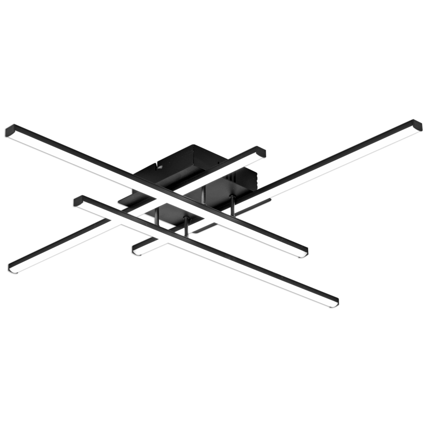 Brilagi - Plafón LED STRIPES LED/37W/230V negro