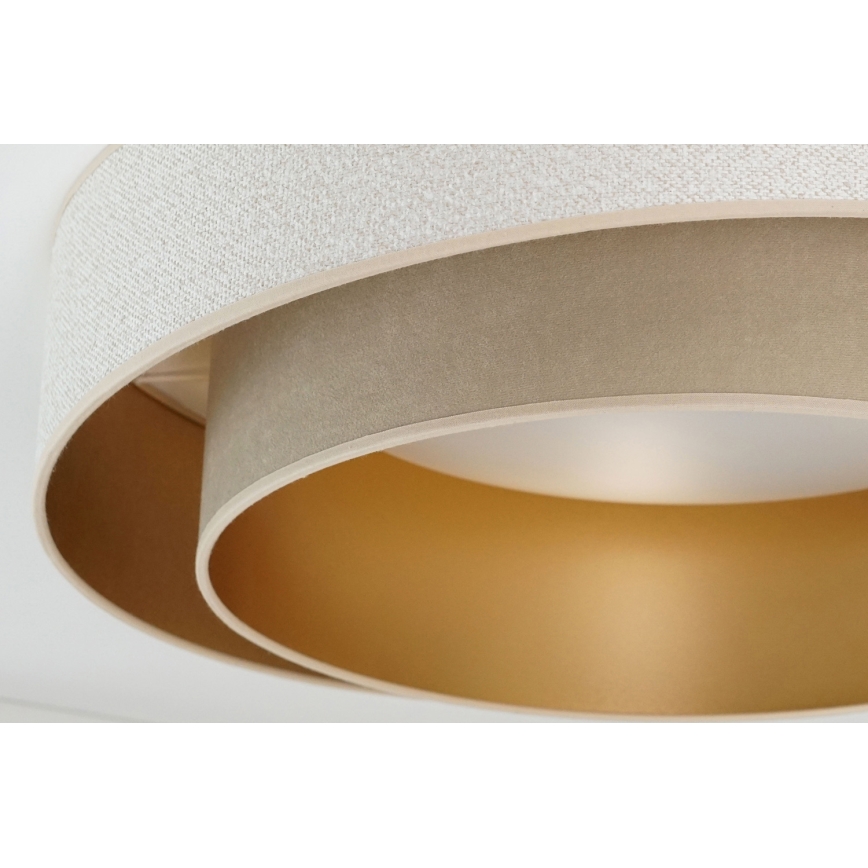 Brilagi - Plafón LED VEGAS SHINE LED/24W/230V diá. 60 cm beige/color crema