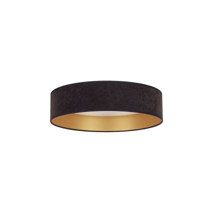 Brilagi - Plafón LED VELVET LED/12W/230V d. 30 cm 3000K/4000K/6400K negro/dorado