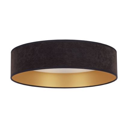 Brilagi - Plafón LED VELVET LED/24W/230V 3000/4000/6400K negro/dorado