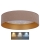 Brilagi - Plafón LED VELVET STAR LED/36W/230V diámetro 55 cm 3000K/4000K/6400K beige/dorado