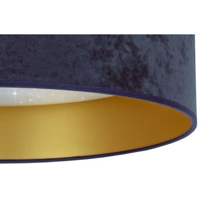 Brilagi - Plafón LED VELVET STAR LED/36W/230V diámetro 55 cm 3000K/4000K/6400K azul/dorado