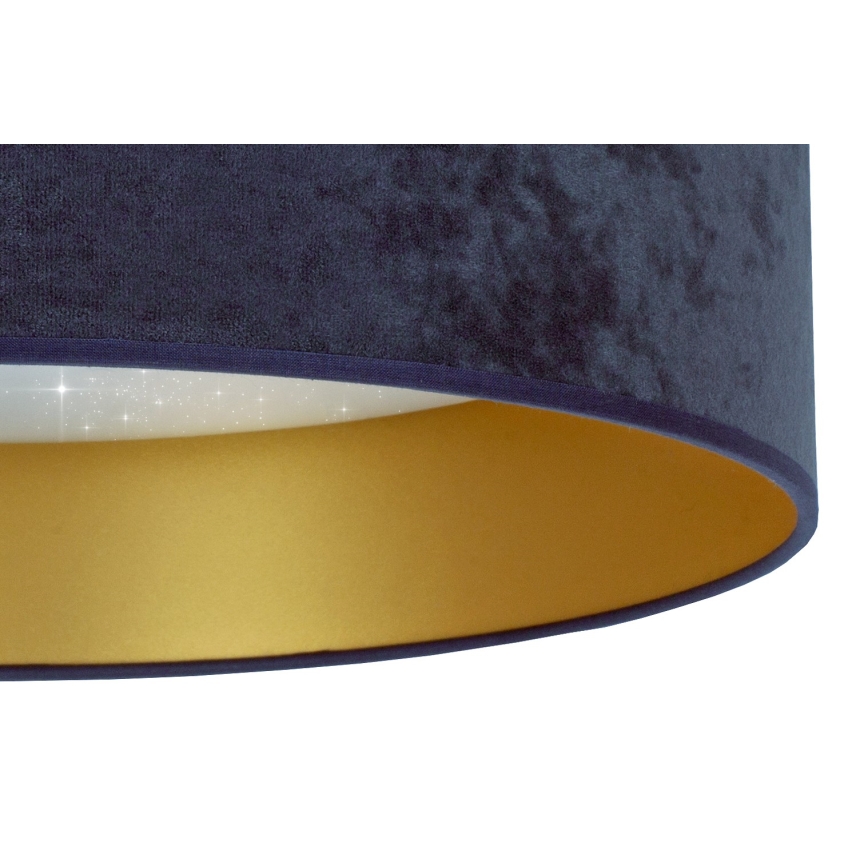 Brilagi - Plafón LED VELVET STAR LED/36W/230V diámetro 55 cm 3000K/4000K/6400K azul/dorado