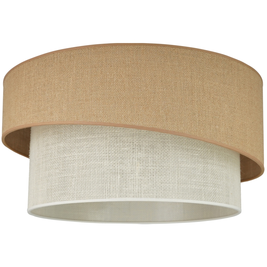 Brilagi - Plafón SHINE 1xE27/15W/230V diá. 50 cm beige/color crema