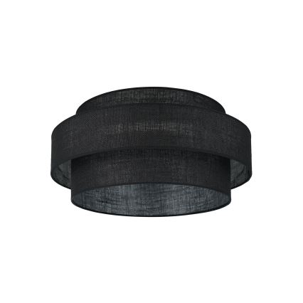Brilagi - Plafón SPACE YUTE LED/12W/230V diá. 50 cm 3000K/4000K/6400K negro