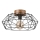 Brilagi - Plafón WOODY BASKET 1xE27/60W/230V roble
