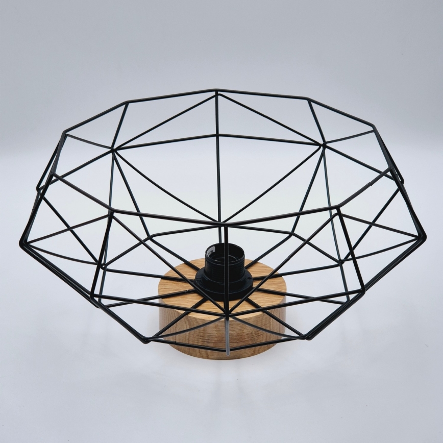 Brilagi - Plafón WOODY BASKET 1xE27/60W/230V roble