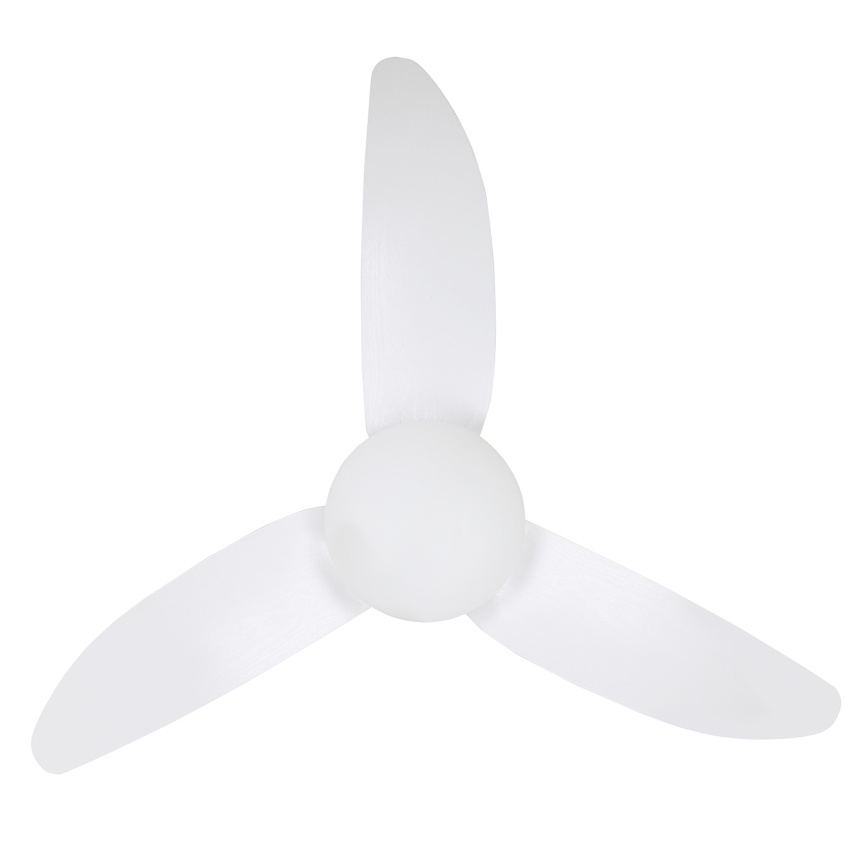 Brilagi - Ventilador de techo LED regulable LED/30W/230V 3000-6500K blanco + control remoto