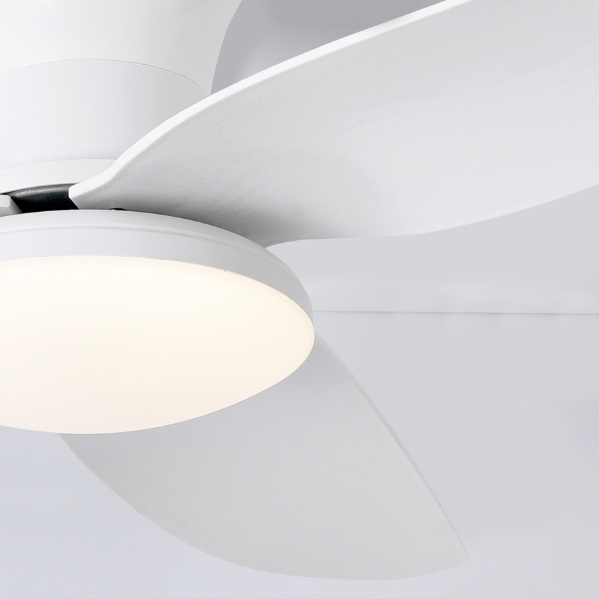 Brilagi - Ventilador de techo LED regulable LED/30W/230V 3000-6500K blanco + control remoto
