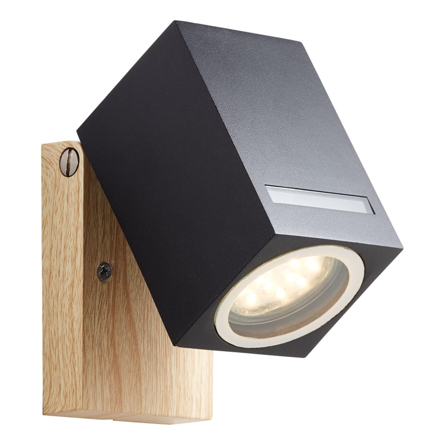 Brilliant - Aplique de exterior GALENI 1xGU10/20W/230V IP44
