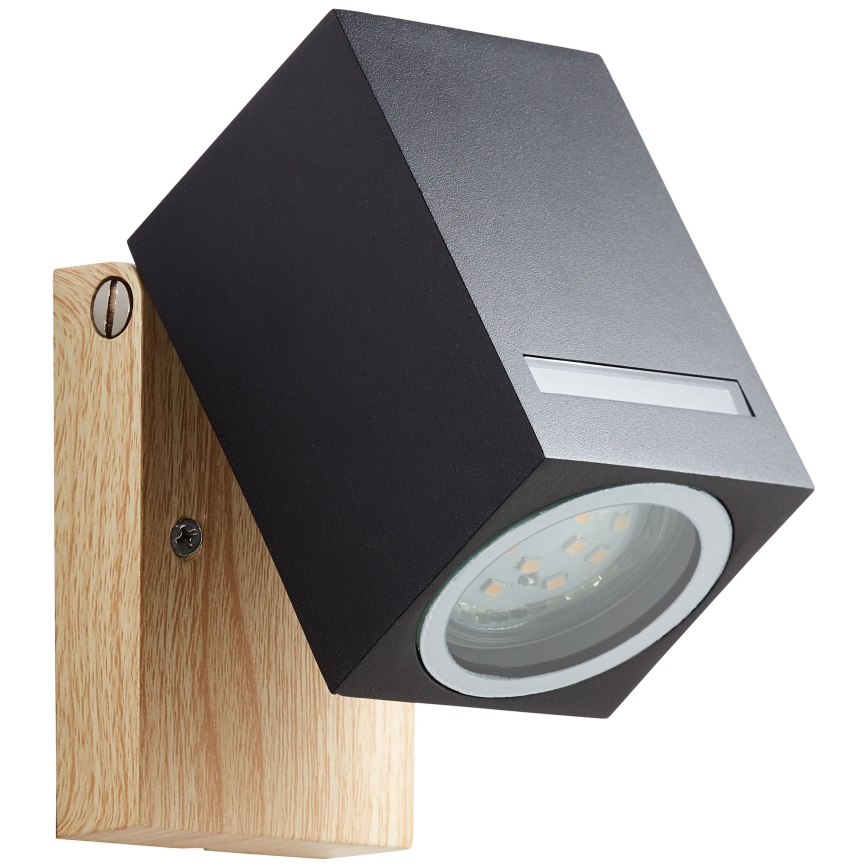 Brilliant - Aplique de exterior GALENI 1xGU10/20W/230V IP44
