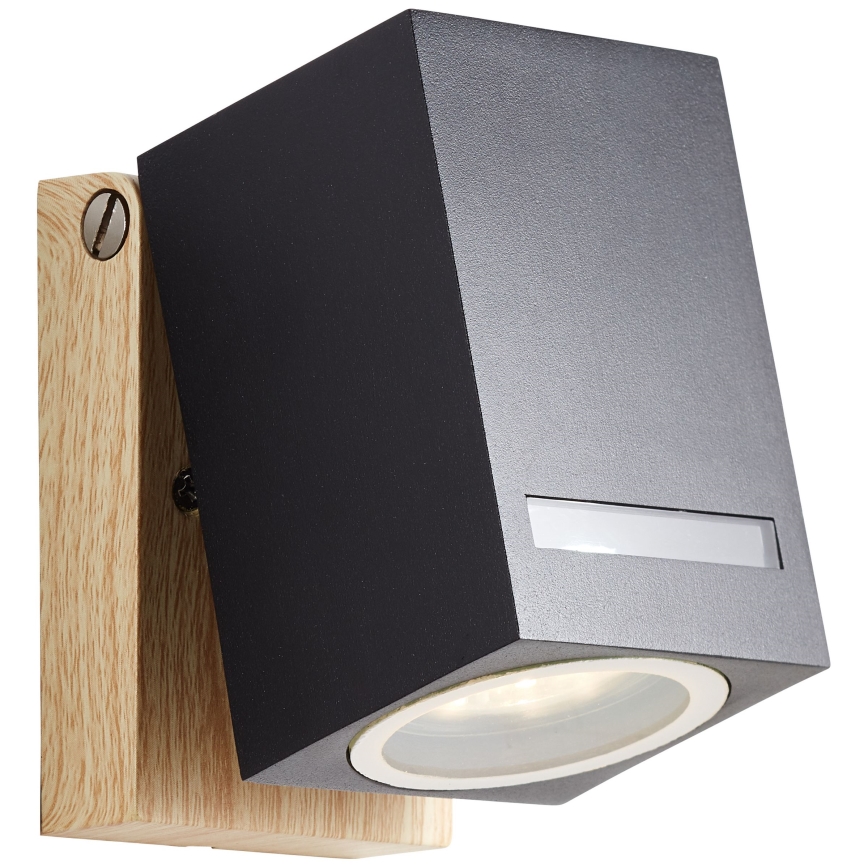Brilliant - Aplique de exterior GALENI 1xGU10/20W/230V IP44