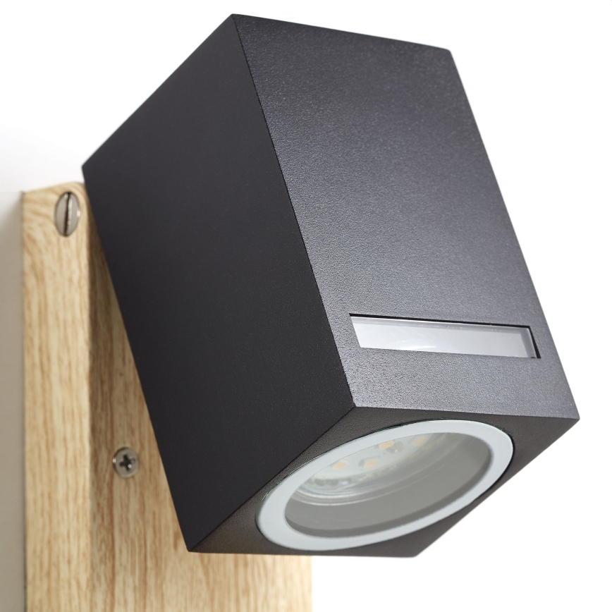 Brilliant - Aplique de exterior GALENI 1xGU10/20W/230V IP44