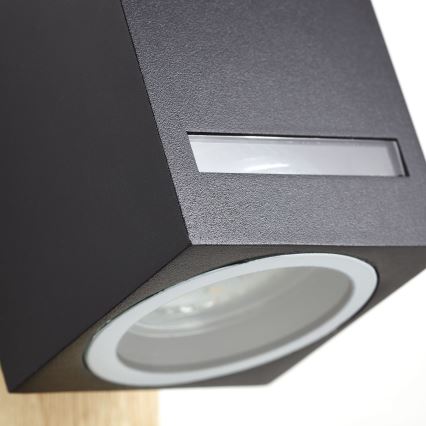 Brilliant - Aplique de exterior GALENI 1xGU10/20W/230V IP44