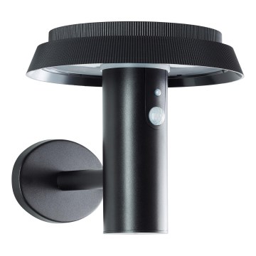 Brilliant - Aplique LED solar con sensor ALVERO LED/4W/3,7V IP44