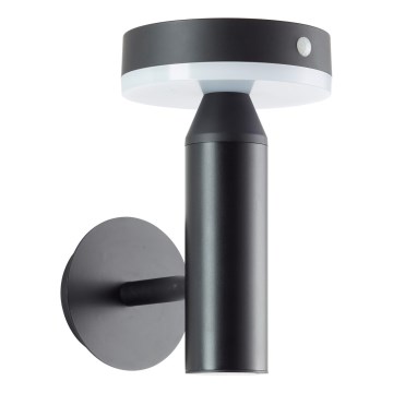 Brilliant - Aplique LED solar con sensor MAGUA LED/4W/3,7V IP44