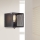 Brilliant - Aplique MAZE 1xE27/40W/230V negro