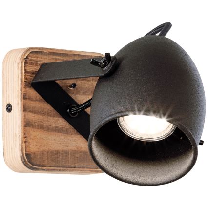 Brilliant - Foco de pared CROWTON 1xGU10/6W/230V
