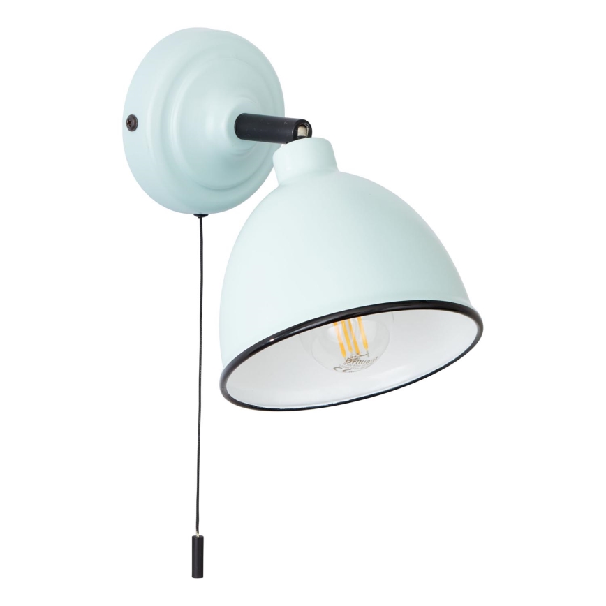Brilliant - Foco de pared TELIO 1xE14/28W/230V azul