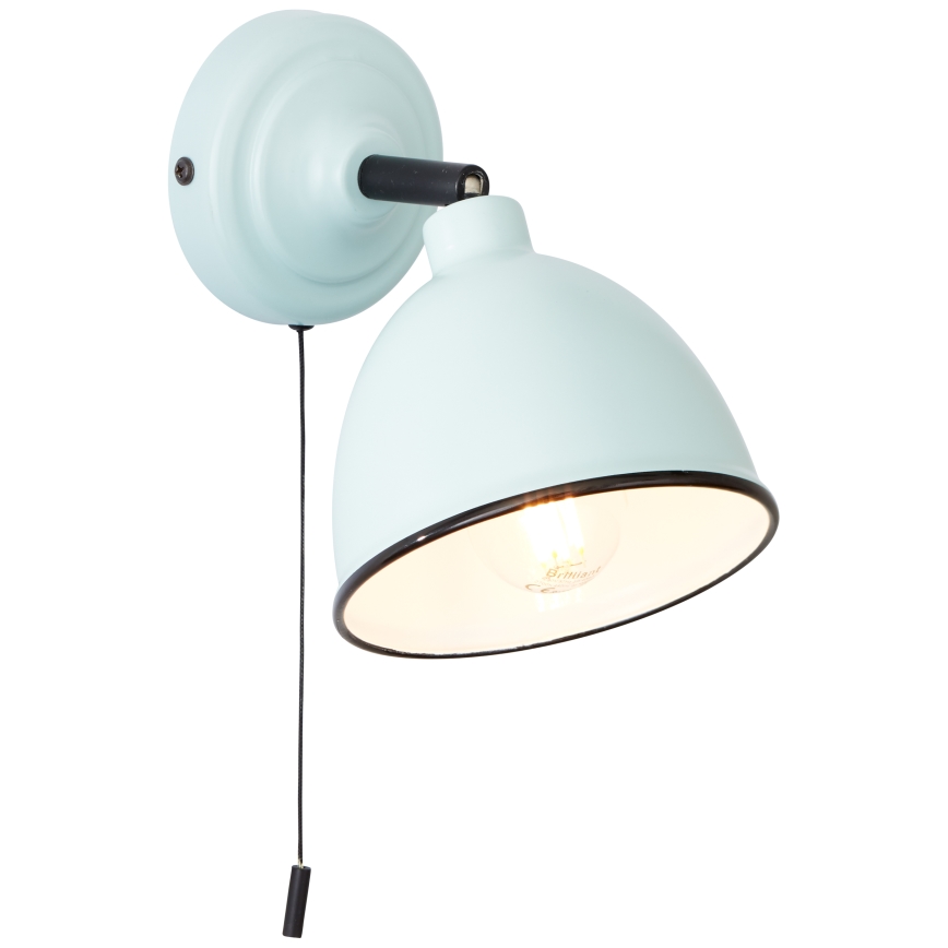 Brilliant - Foco de pared TELIO 1xE14/28W/230V azul