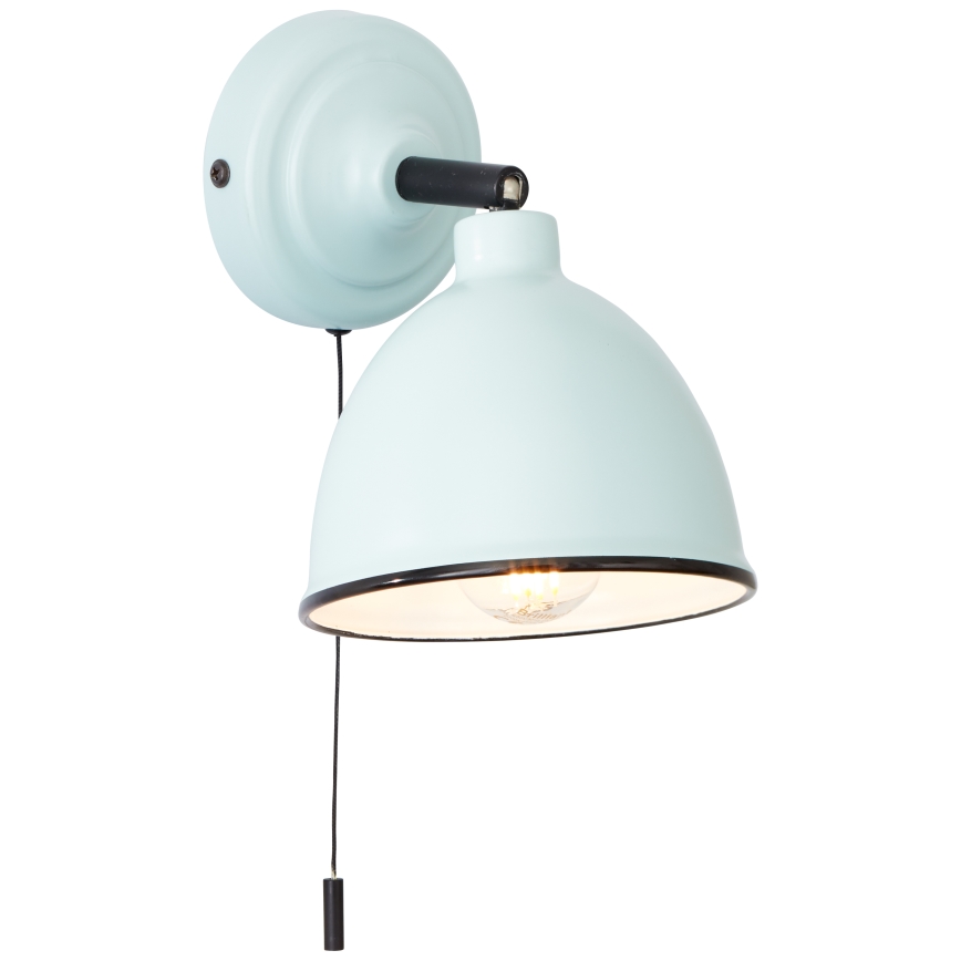 Brilliant - Foco de pared TELIO 1xE14/28W/230V azul