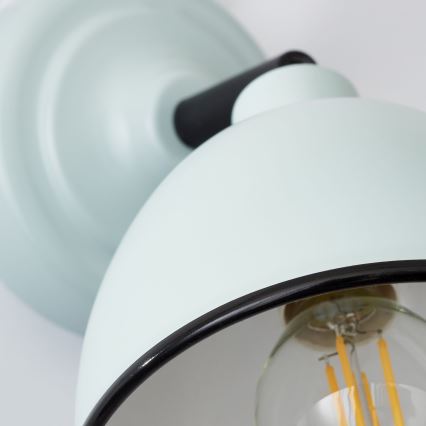 Brilliant - Foco de pared TELIO 1xE14/28W/230V azul
