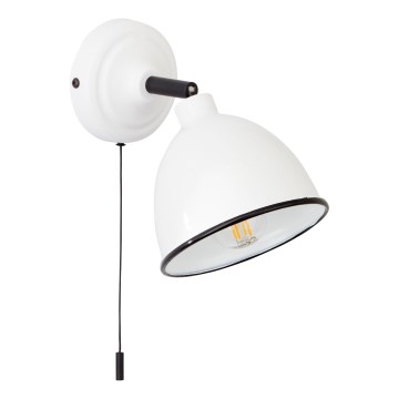 Brilliant - Foco de pared TELIO 1xE14/28W/230V blanco