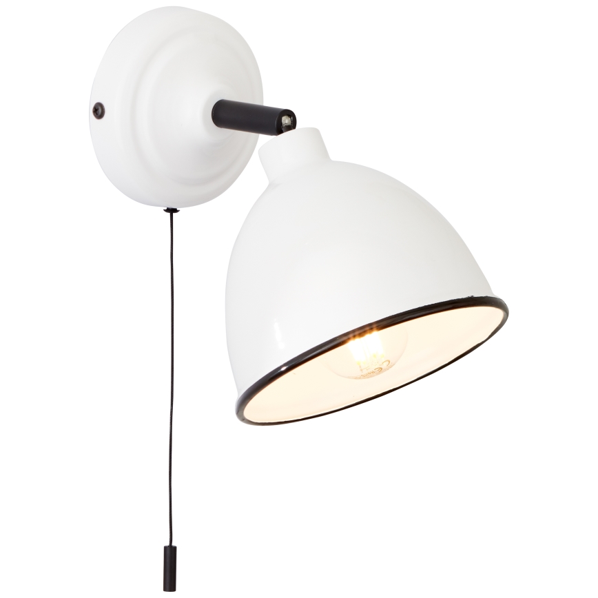 Brilliant - Foco de pared TELIO 1xE14/28W/230V blanco