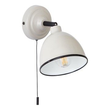 Brilliant - Foco de pared TELIO 1xE14/28W/230V gris
