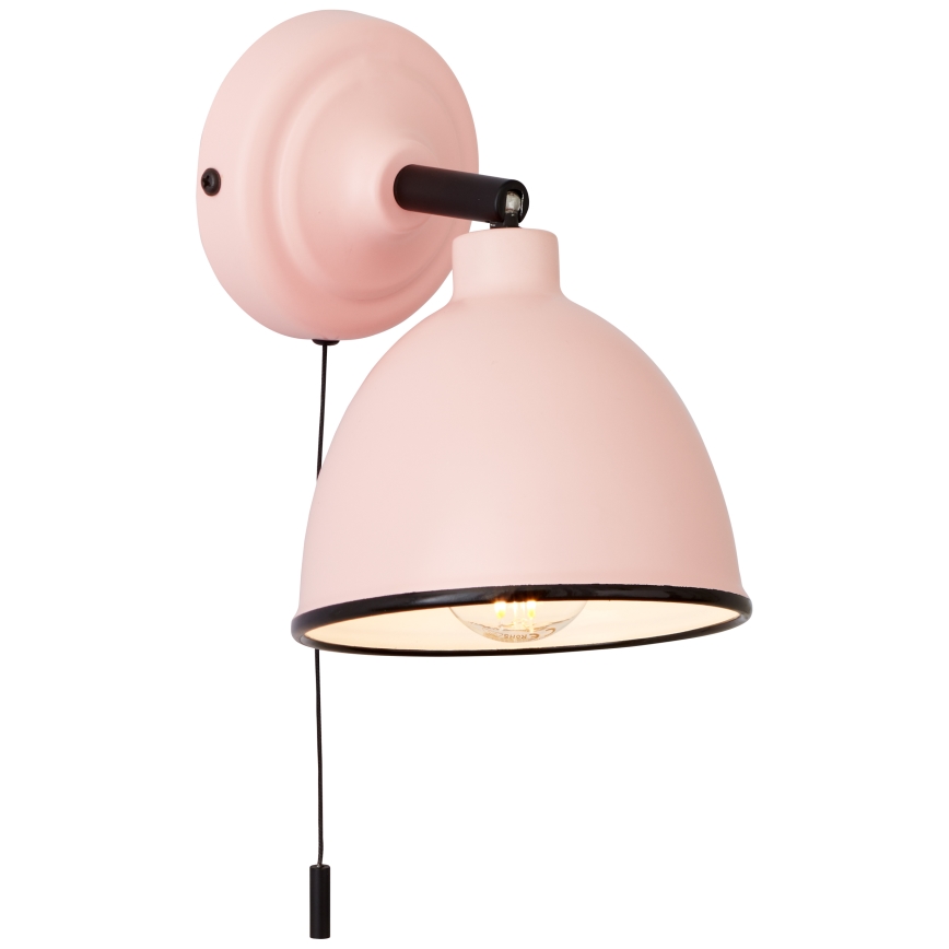Brilliant - Foco de pared TELIO 1xE14/28W/230V rosa