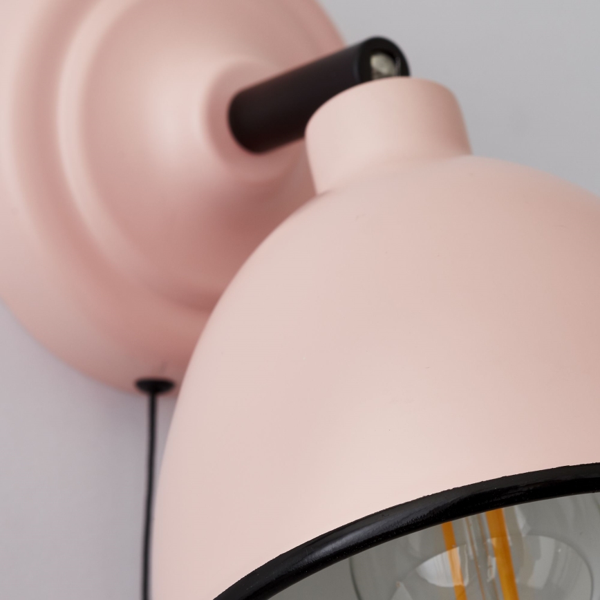 Brilliant - Foco de pared TELIO 1xE14/28W/230V rosa