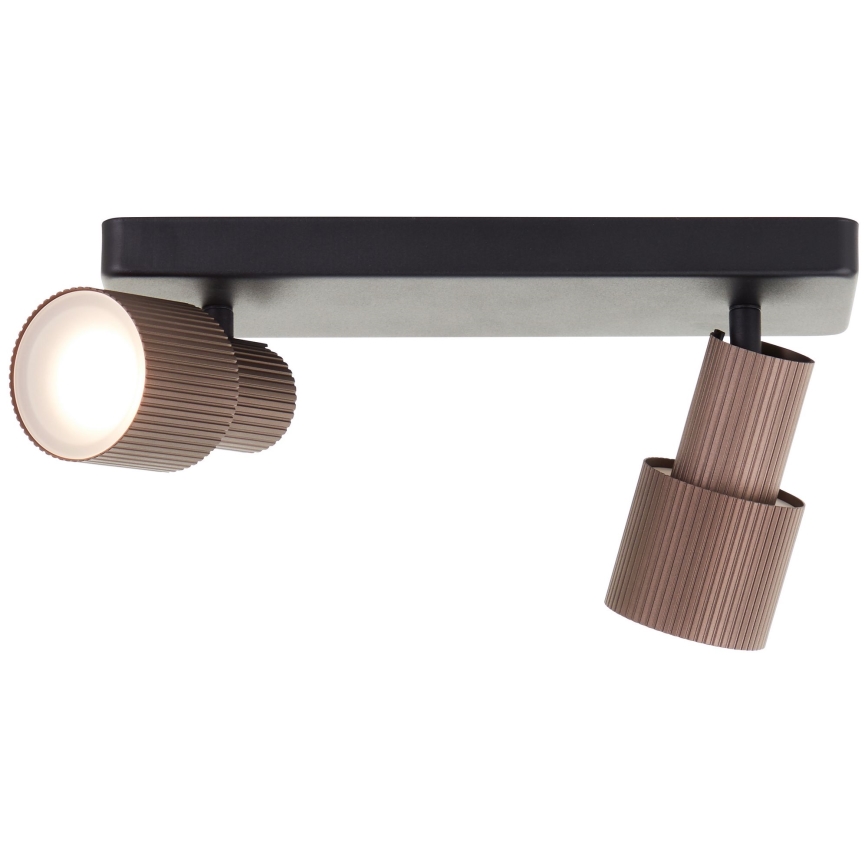 Brilliant - Foco LED CADIZ 2xGU10/5W/230V bronce